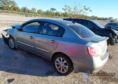 2012 Nissan Sentra 2.0 Sl из США, поврежденный, VIN 3N1AB6AP4CL647332